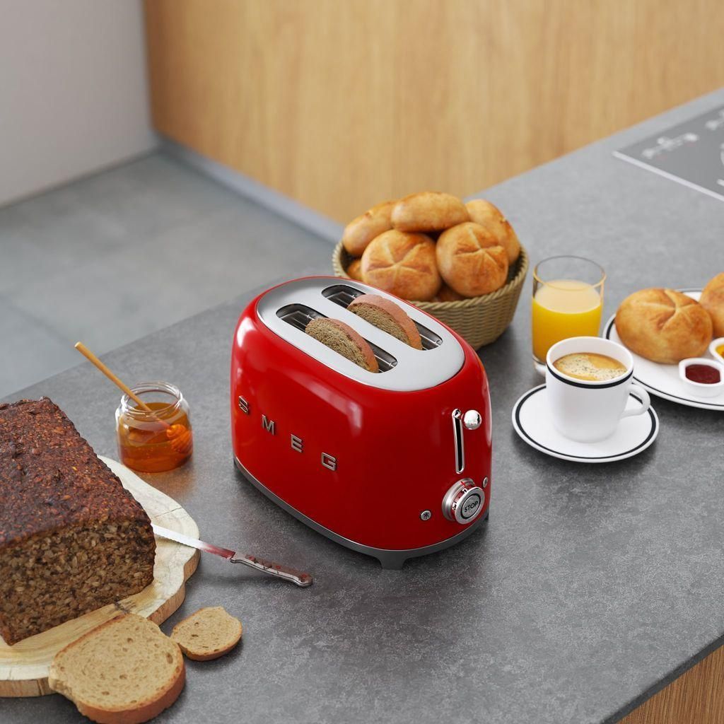 GRILLE PAIN DOUBLE FENTE AVEC FENETRE TOASTEO GLASS RED