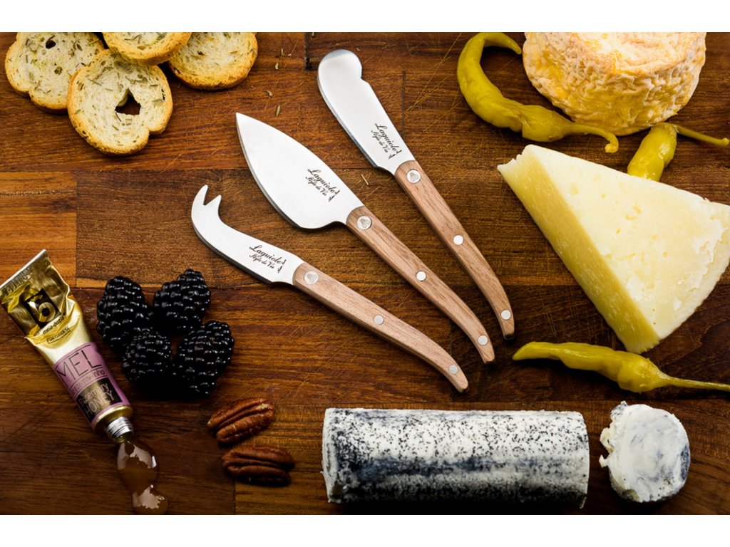 Kit à Fromage Laguiole ivoiré : Couteau & Fourchette à Fromage