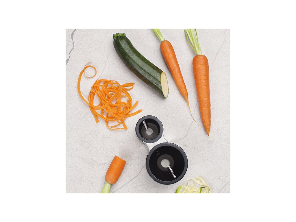 Spiralizer de légumes SPECIALITY, noir, Microplane 