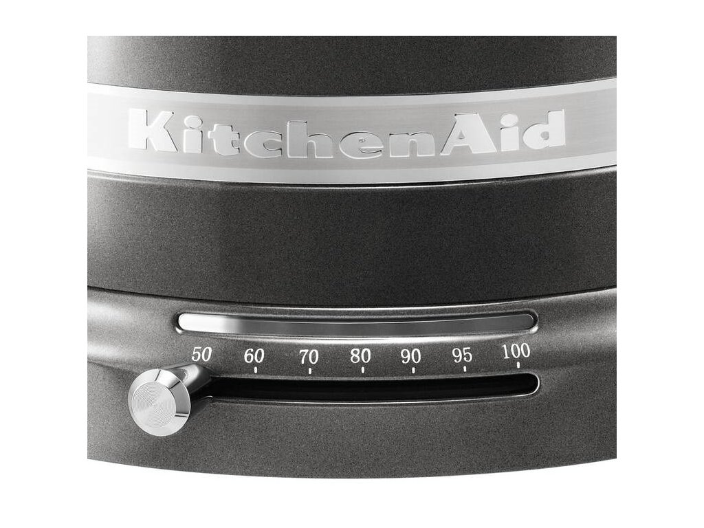 Kitchenaid - bouilloire électrique de 1,7L 2400W crème argent