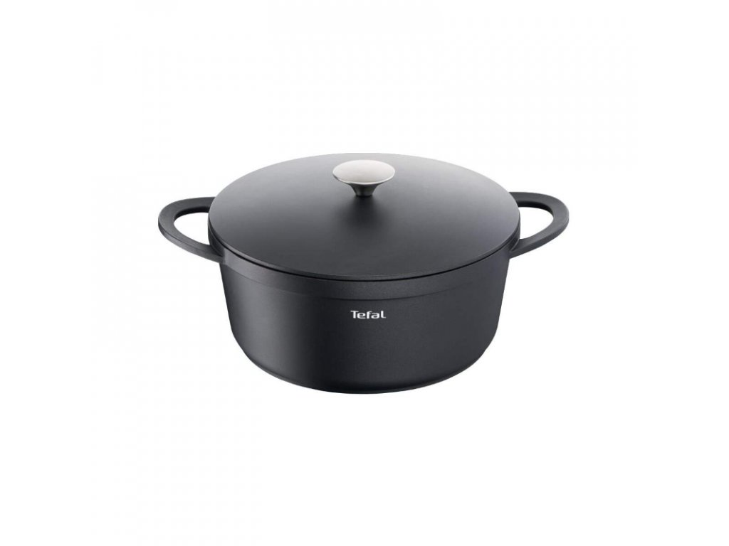 Faitout TRATTORIA E2185334 28 cm, fonte d'aluminium, Tefal 