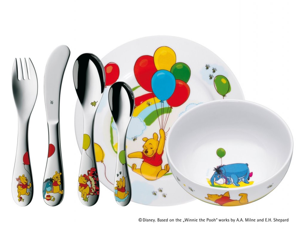 Coffret vaisselle WMF 6 pièces pour enfants Safari