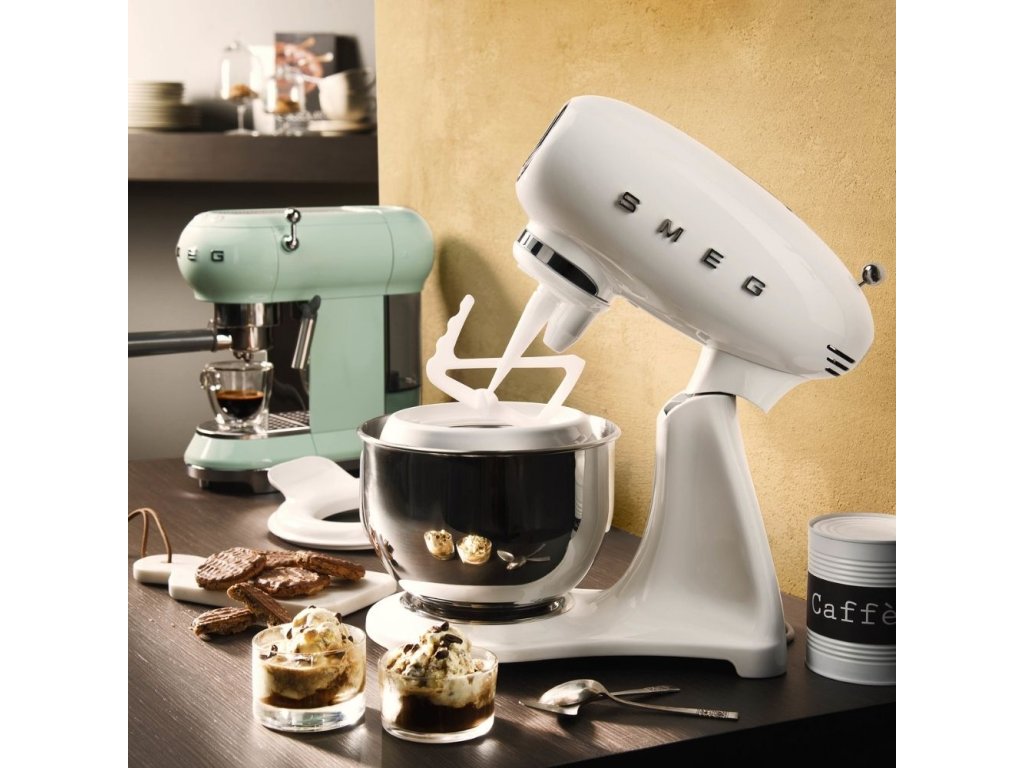 Smeg - Bol Sorbetiere avec Accessoires pour Robot Patissier sur Socle  SMIC01 - Les Secrets du Chef