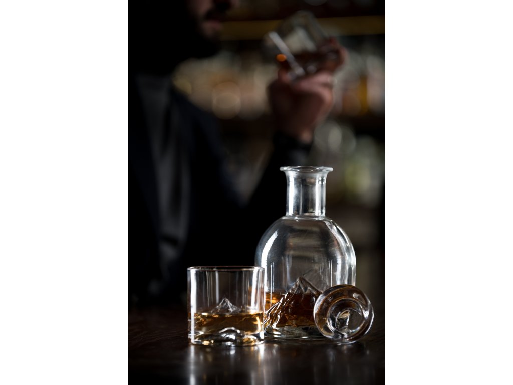 Set de verre et carafe à whisky EVEREST, 5 pièces, Litton 