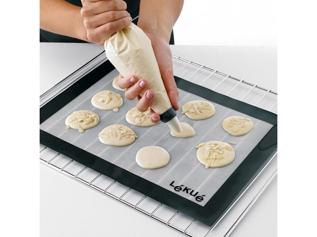 Accessoire de rangement pour cuisine，Tapis de Cuisson en Silicone  réutilisable 60 x 40 cm Peut mesurer la Taille Tapis de pâtisserie  Anti-dérapant