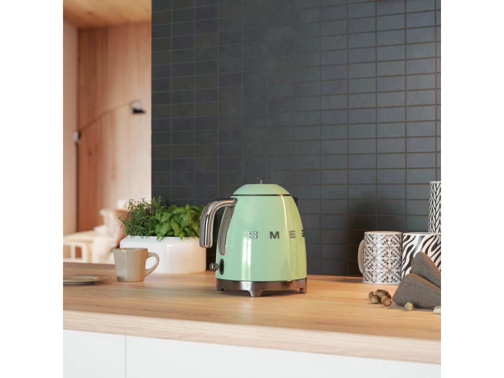 Appareils électriques, SMEG Mini Bouilloire Vert d'eau Smeg 0.8