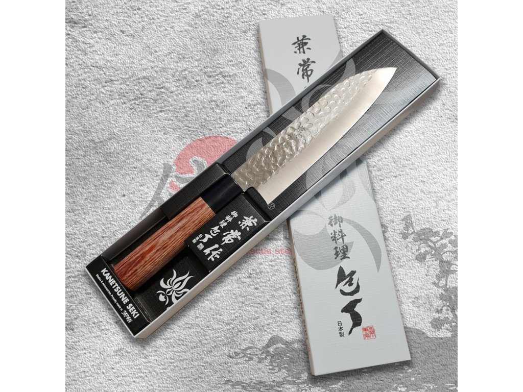 Couteau Santoku japonais KaneTsune - 16,5cm