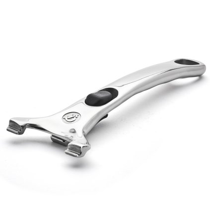 Poignée amovible LOQY argent, acier inoxydable, de Buyer