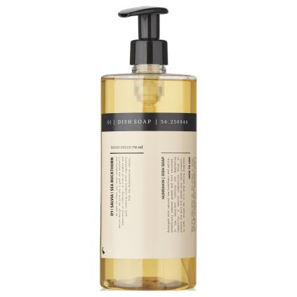 Liquide vaisselle SALVIA & SEA BUCKTHORN 750 ml, Humdakin