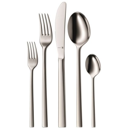 Ménagère SONIC, set de 66 pc, argent, acier inoxidable, WMF