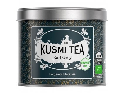 Thé noir EARL GREY, boîte de thé en vrac de 100 g, Kusmi Tea