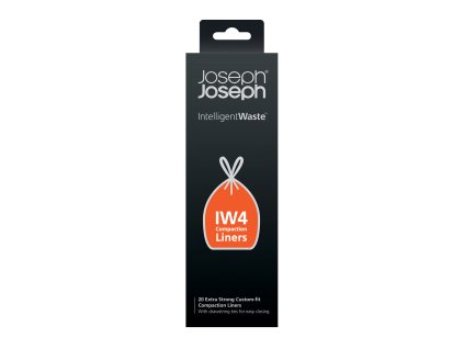 Sac poubelle INTELLIGENT WASTE IW4 30 l, 20 pièces, extra fort, Joseph Joseph