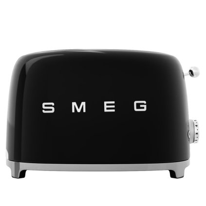 Grille-pain TSF01BLEU, 2 tranches, noir, Smeg