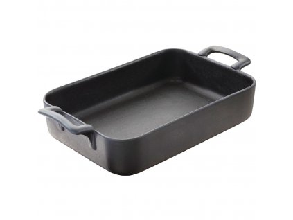 Plat de cuisson four BELLE CUISINE 450 ml, noir mat, fonte, REVOL