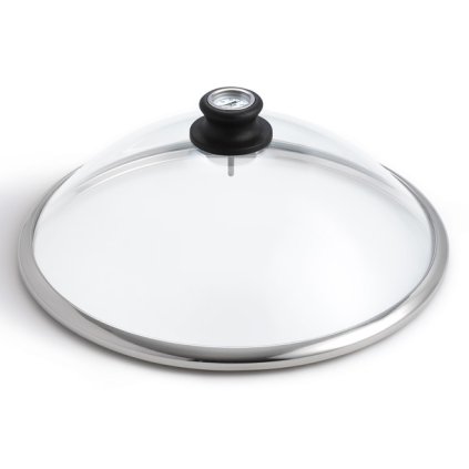 Couvercle pour barbecue à charbon LotusGrill,  35cm, verre, LotusGrill
