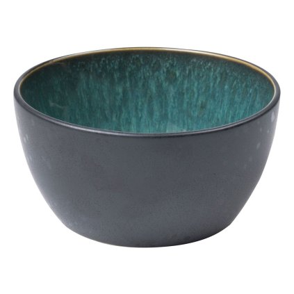 Bol de service 14 cm, noir/vert, Bitz