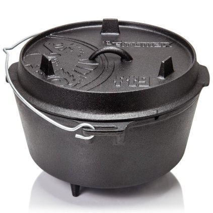 Marmite de cuisson en extérieur FT9 9 l, avec pieds, fonte, Petromax