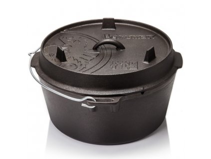 Marmite de cuisson en extérieur FT9 9 l, avec pieds, fonte, Petromax