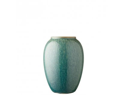 Vase 12,5 cm, vert, grès, Bitz