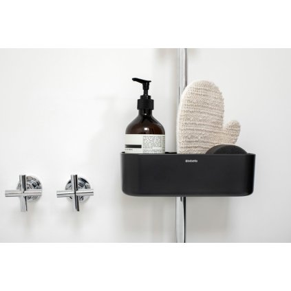 Caddie de douche, gris, Brabantia