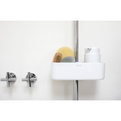 Caddie de douche, blanc, Brabantia