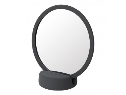 Miroir cosmétique SONO, gris foncé, Blomus