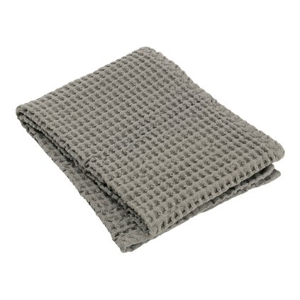 Serviette de bain CARO 50 x 100 cm, taupe, Blomus