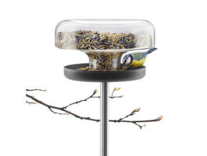 Mangeoire à oiseaux TABLE, avec poteau de montage, Eva Solo