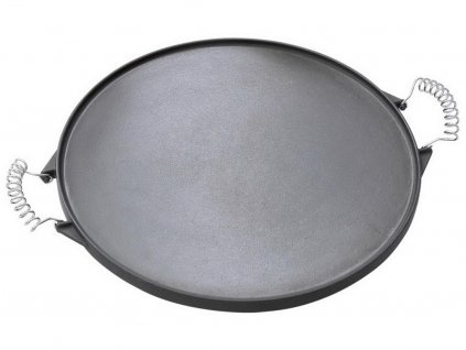 Plaque de cuisson barbecue DIAMOND 420 33 cm, fonte, Outdoorchef