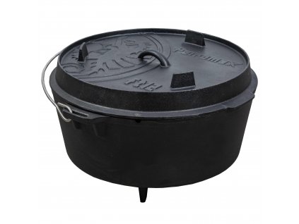 Marmite de cuisson en extérieur FT12, 12,8 l, avec pieds, fonte, Petromax