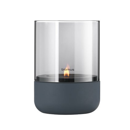 Lanterne CALMA S 14 cm, gris acier, Blomus