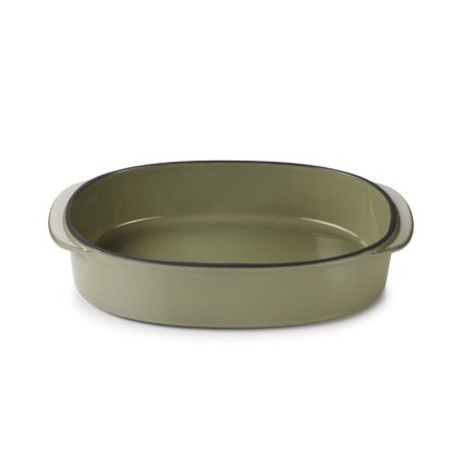 Plat de cuisson four CARACTERE 26 x 18,5 cm, olive, Revol