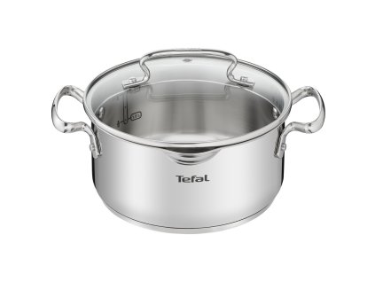 Faitout DUETTO+ G7194455 20 cm, 3 l, avec couvercle, Tefal