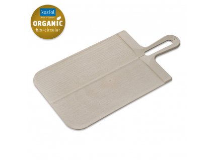 Planche à découper SNAP L, 46 cm, pliable, sable naturel du désert, plastique, Koziol