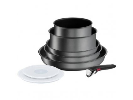 Batterie de cuisine INGENIO DAILY CHEF L7619202, 8 pièces, Tefal