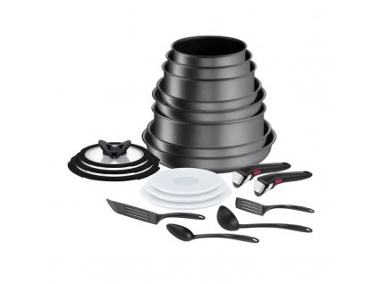 Batterie de cuisine INGENIO DAILY CHEF ON L7619402, 20 pièces, Tefal