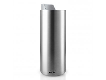 Mug de voyage TO GO 350 ml, couvercle gris marbré, acier inoxydable, Eva Solo