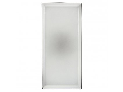Plat de service EQUINOX 32,5 x 15 cm, poivre blanc, REVOL