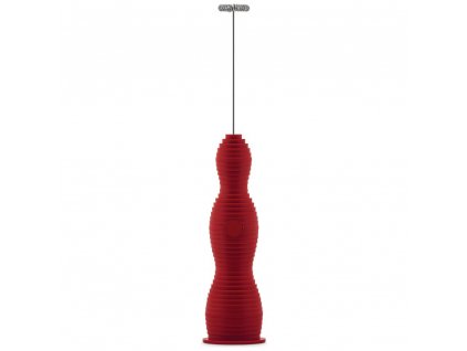 Mousseur à lait PULCINA, rouge, Alessi