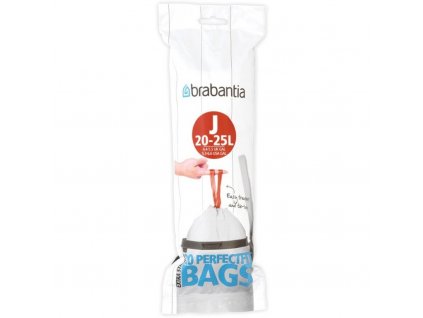 Sac poubelle J PERFECTFIT 23 l, 20 pc, Brabantia