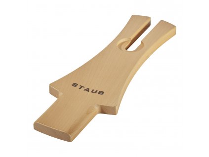 Porte-couvercle en bois, Staub