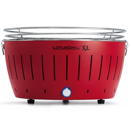 Barbecue de table au charbon XL, rouge, LotusGrill