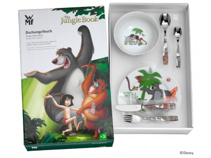 Set de vaisselle pour enfants THE JUNGLE BOOK , 6 pièces, WMF