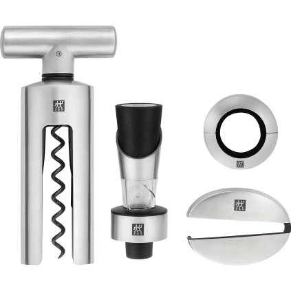 Accessoires pour le vin en set SOMMELIER, 4 pièces, Zwilling