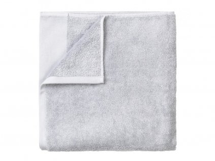 Serviette de toilette RIVA set de 2 pc, 30 x 50 cm, gris clair, Blomus