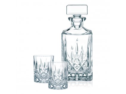 Set de verre et carafe à whisky NOBLESSE, 3 pièces, Nachtmann