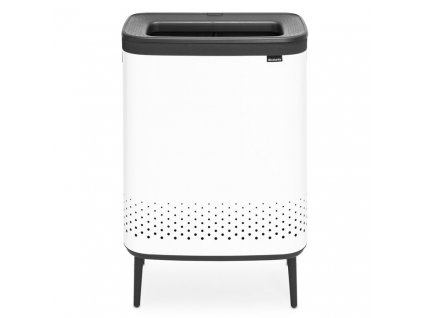 Bac à linge BO 2 x 45 l, blanc, Brabantia