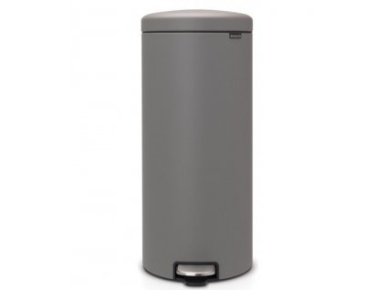 Poubelle à pédale NEWICON 30 l, gris minéral, Brabantia