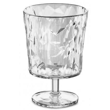 Verre à vin en plastique CLUB S 250 ml, crystal clear, Koziol