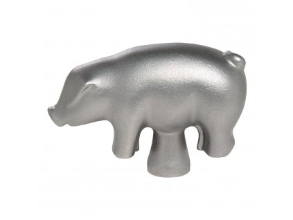 Poignée de couvercle COCHON, argent, Staub